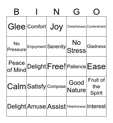 Angry Less Bingo Card