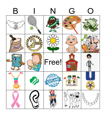 Juliette Gordon Low Bingo Card