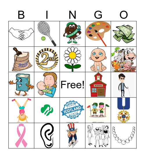 Juliette Gordon Low Bingo Card