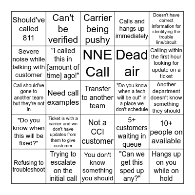 Call Bingo V1.2.1 Bingo Card