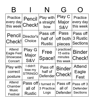 6th Grade STRINGO - Q4 Bingo Card