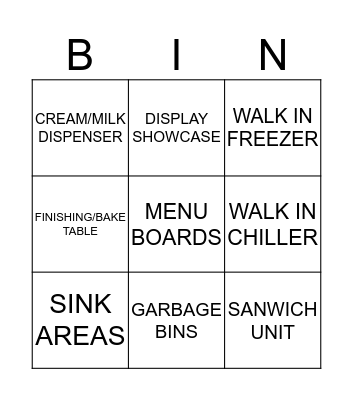 CLEAN-A-BINGO Card