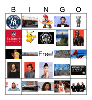 St.George Library Teen BINGO! Bingo Card