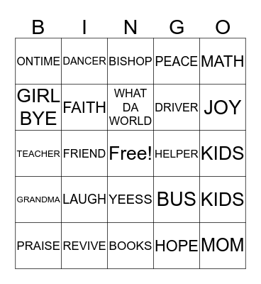 VICTORIA'S BIRTHDAY Bingo Card