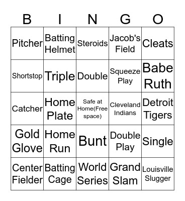 Noah's Baby Shower Bingo Card