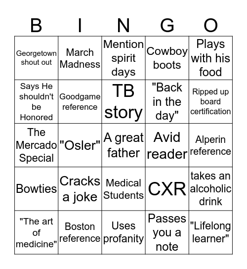 What Would Boyars Do (WWBD) Bingo Card