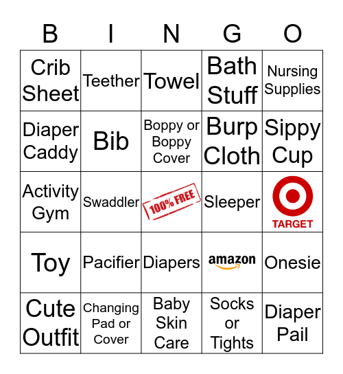 Baby Watkins-Wagner BINGO Card