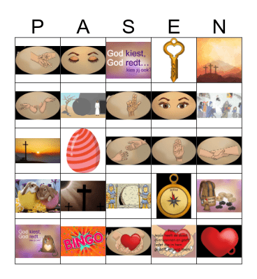 Paas Bingo Card