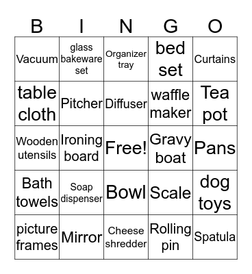 Boulton Bingo! Bingo Card