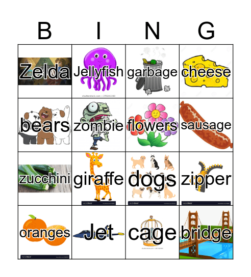 BING! Bingo Card