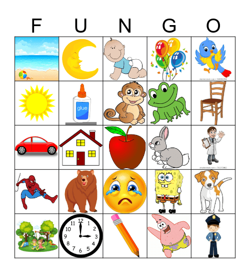 Infer Fun! Bingo Card