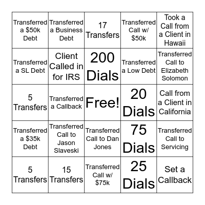 Mardi Gras Bingo Card