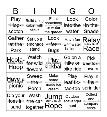 CPT Spring Bingo Card