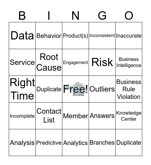 Data BINGO Card