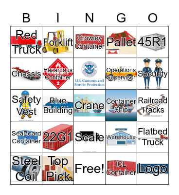 Penn Terminals Bingo Card