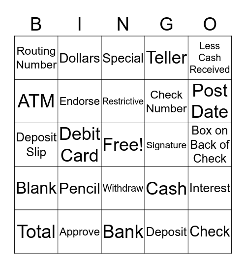 Checking Bingo Card
