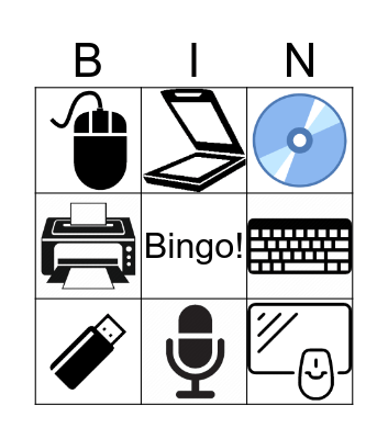 Technology bingo Card