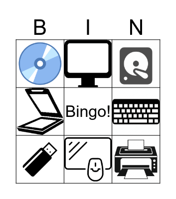 Technology bingo Card