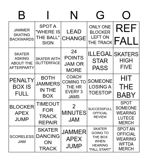 That 90's show Bingo Card