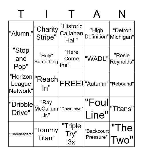 Dan York Bingo Card