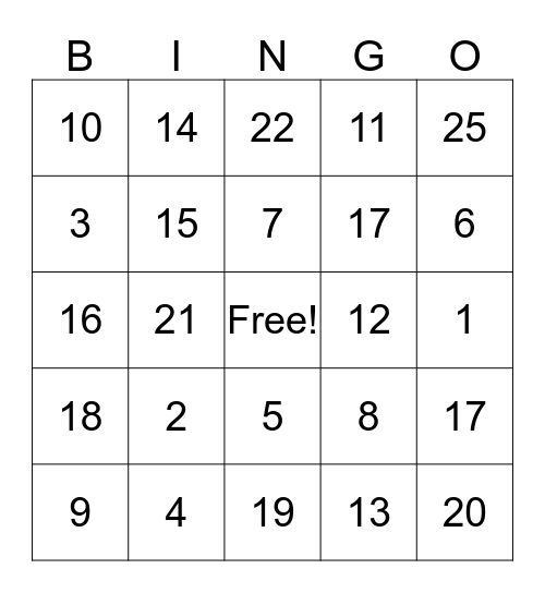 DESA SPRING BINGO Card