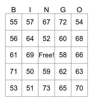 DISTANCE EDUCATION SPRING BINGO Card