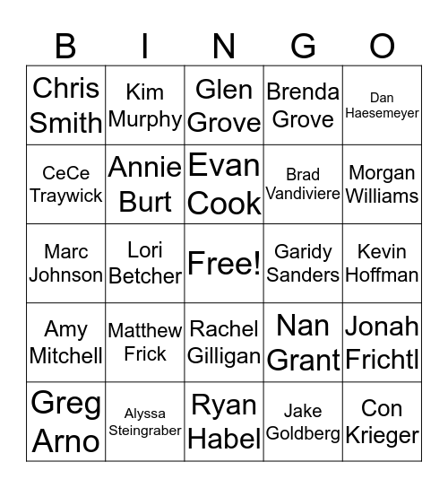 IT Bingo Card