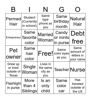 Emerging Divine  Bingo Card