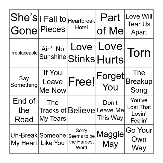 A List Of Heartbreaking Breakup Songs Playlist Breakup Songs Breakup Playlist Songs
