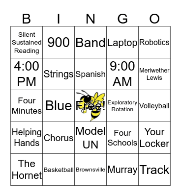 HENLEY Bingo Card