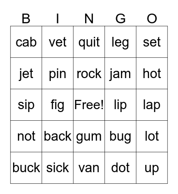 Spring BINGO  Bingo Card