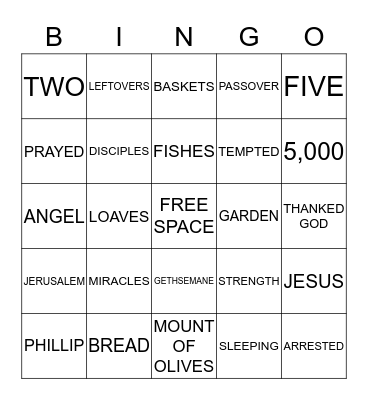 Session 2 & 3 Bingo Card