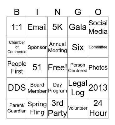 Journey Found Bingo Card