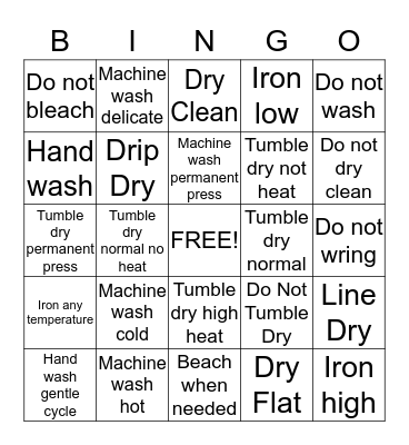 BRIDAL BINGO Card