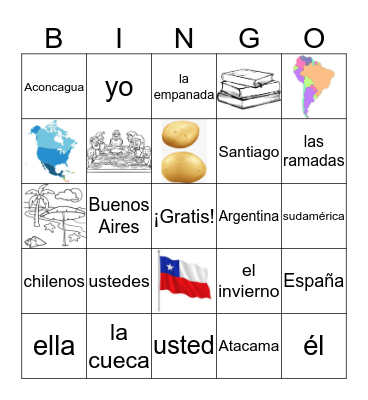 Creekview High School Bingo Card