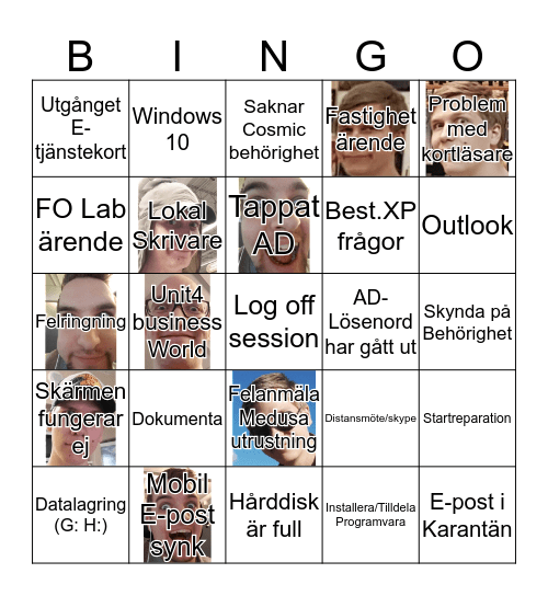 36000 Bingo Card