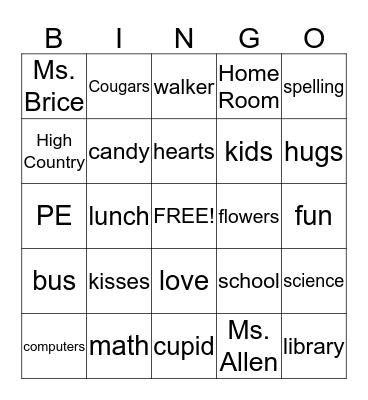 Kids Bingo Cards - Page 49