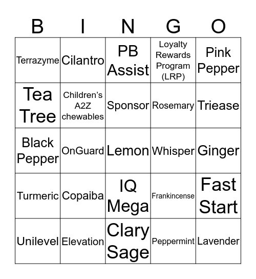 dōBINGO Card