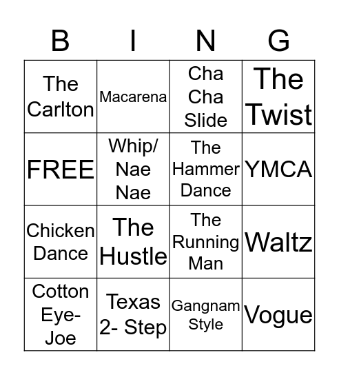 Jittery Bug Bing-O  Bingo Card