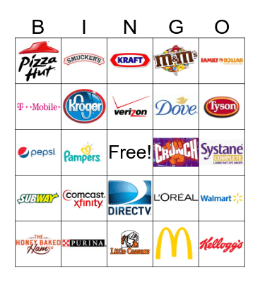 Logo Bingo Card