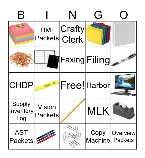 VERONICA DON'T GO BINGO Card