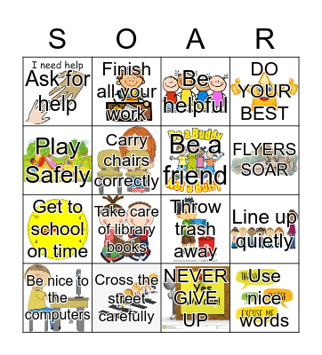 PBIS BINGO Card