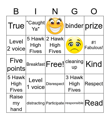 Learning Strategies BINGO Card