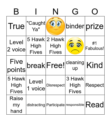Learning Strategies BINGO Card