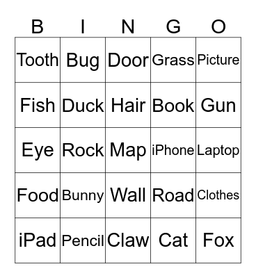 Gunnrið 2apríl  Bingo Card
