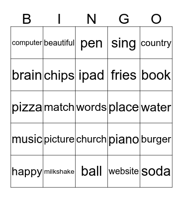 Sólja 2. Apríl Bingo Card