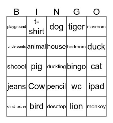 IVY HELENA OG FREJA Bingo Card