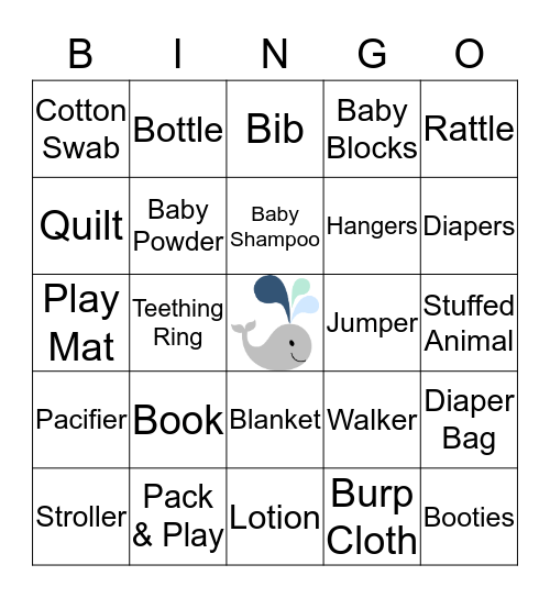BABY MORAN Bingo Card