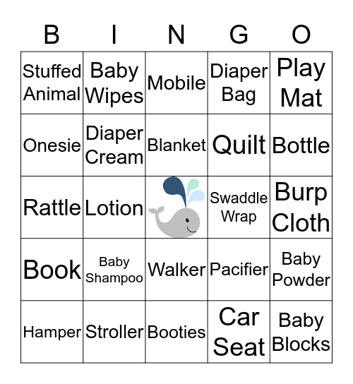 BABY MORAN Bingo Card