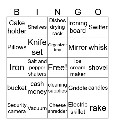 Boulton Bingo!  Bingo Card